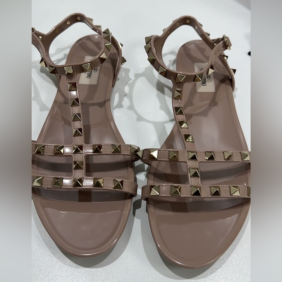 Valentino Nude Rockstud Sandal - Picture 3 of 7